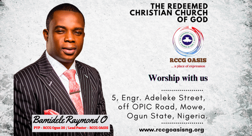 Bamidele Raymond - Ogun 20 - Provincial Youth Pastor Bamidele Raymond - Ogun 20 - Provincial Youth Pastor