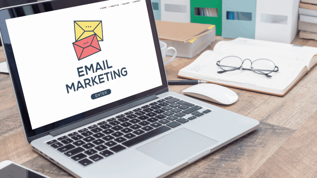 Automated email marketing campaign running on AI platform.