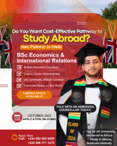 UK degree in Africa